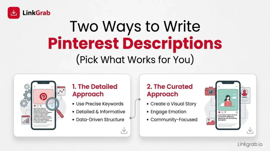 Two Ways to Write Pinterest Descriptions
