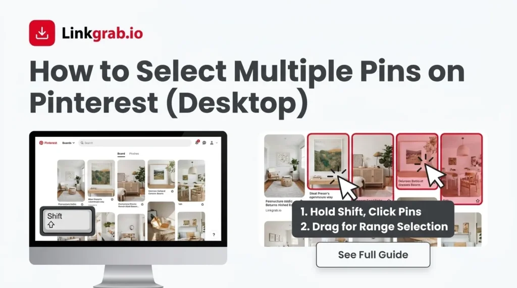 How to Select Multiple Pins on Pinterest (Desktop)