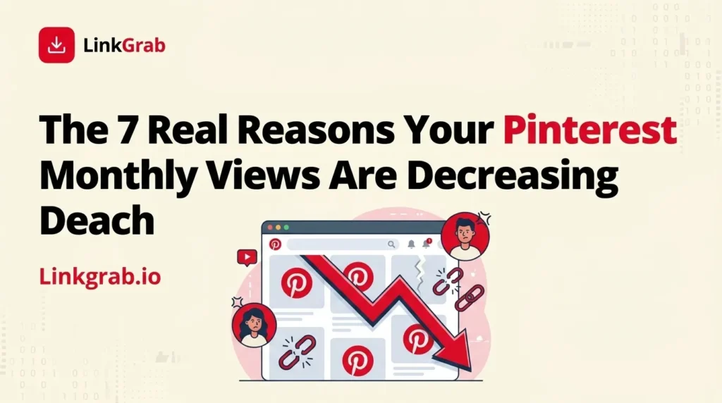 The 7 Real Reasons Your Pinterest Monthly Views Are Decreasing