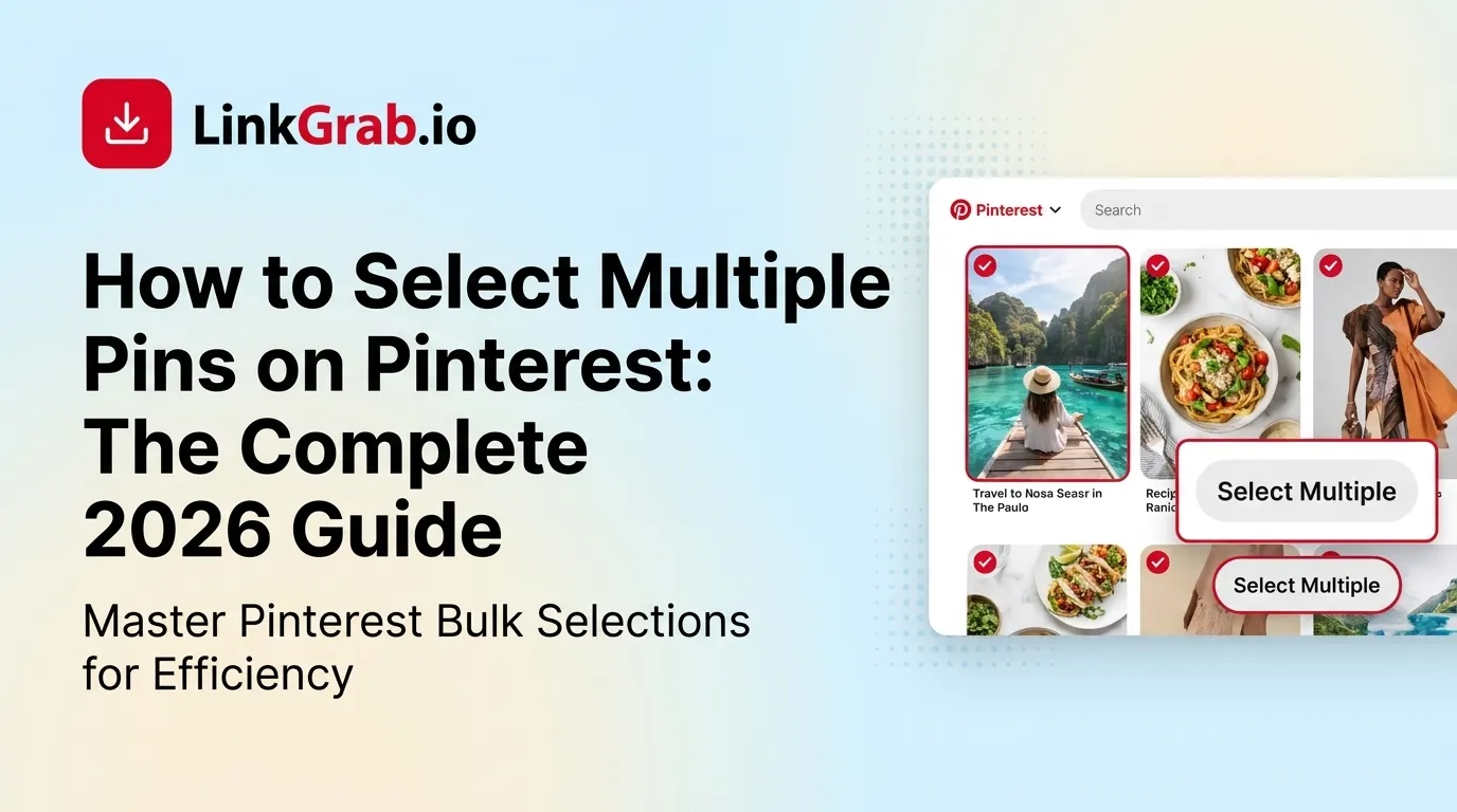 Select Multiple Pins on Pinterest
