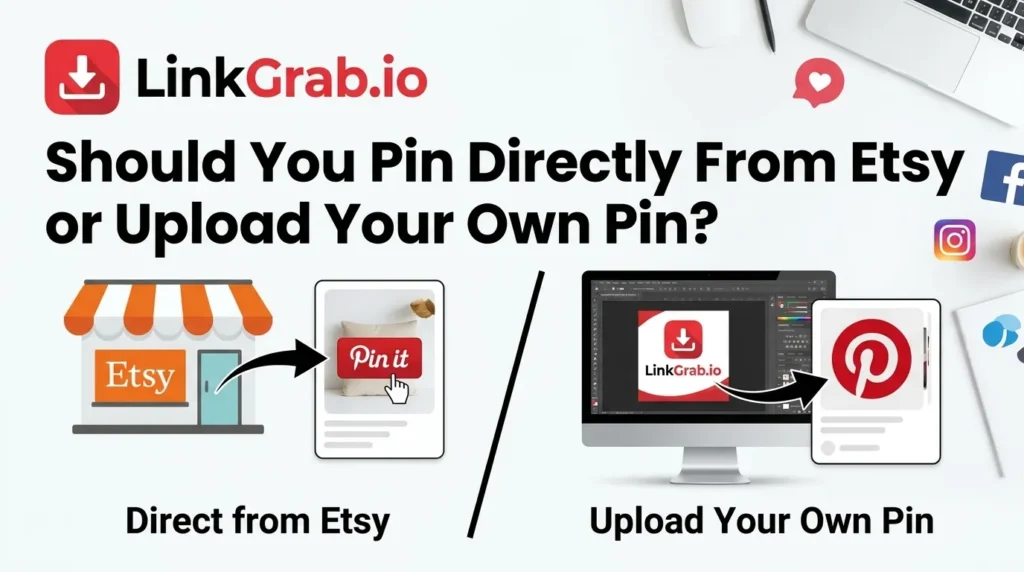 Should You Pin Directly From Etsy or Upload Your Own Pin?