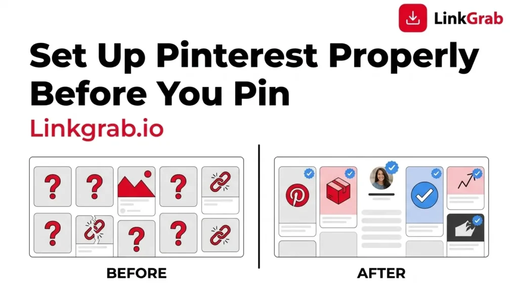 Set Up Pinterest Properly Before You Pin