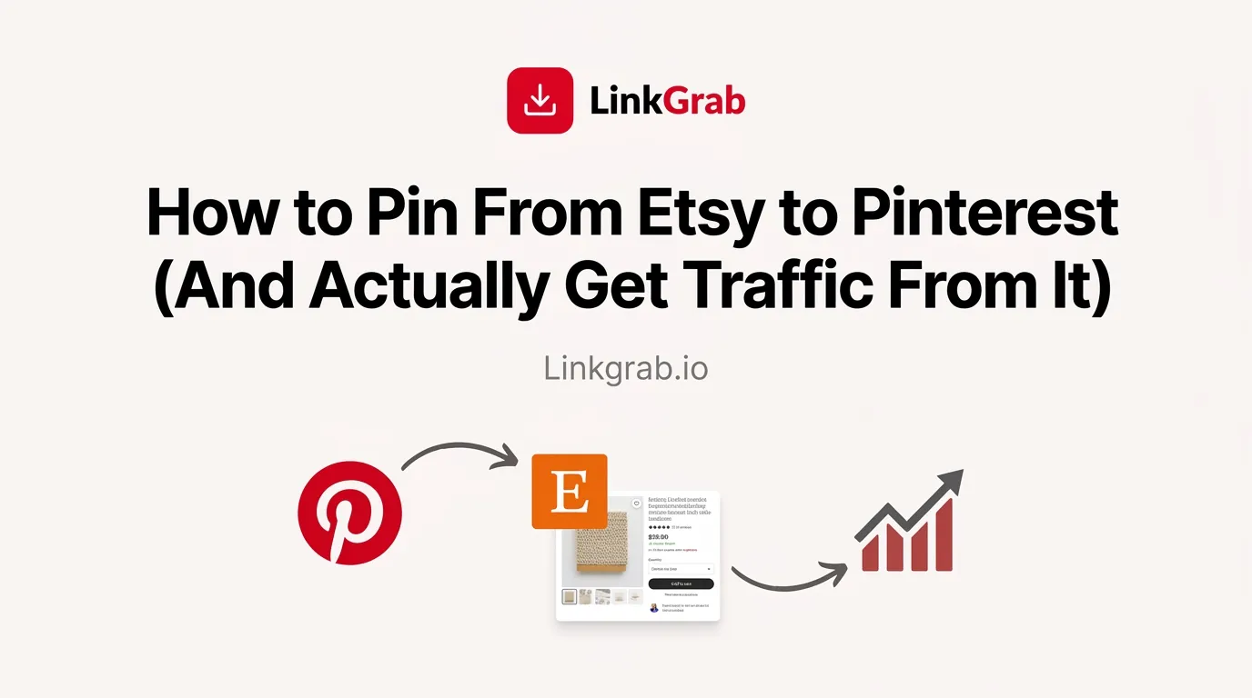 How to Pin From Etsy to Pinterest